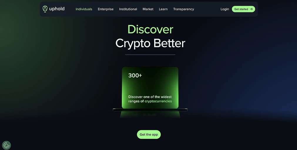 Какие страны Uphold ?
