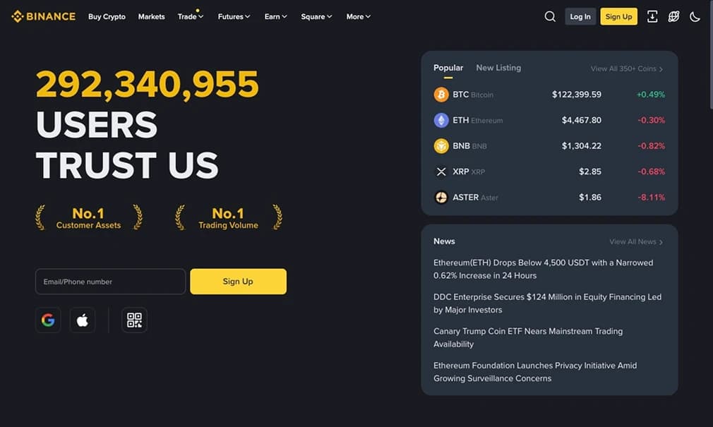 Binance.