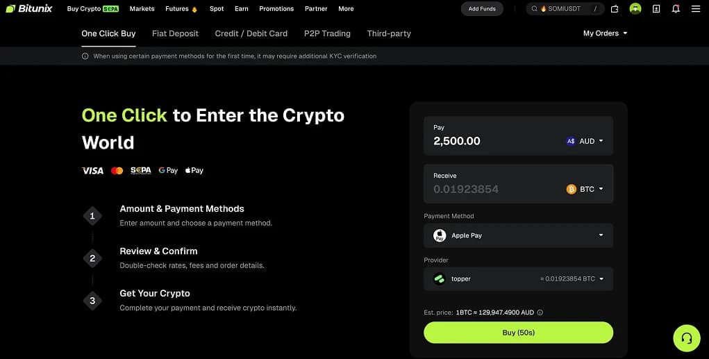 Achetez des cryptomonnaies avec Afterpay
