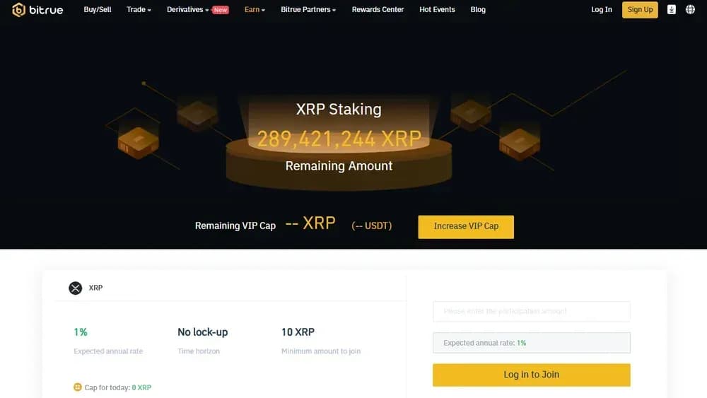 bitruexrp staking