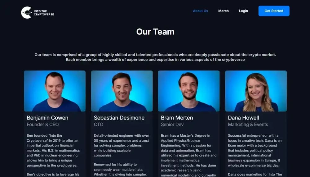 Benjamin Cowen Into the Cryptoverse