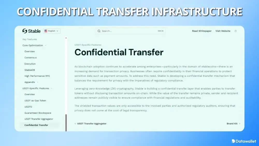 Infrastruttura di trasferimento StableChain