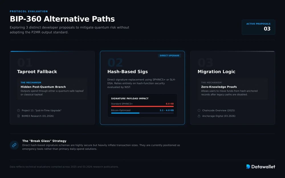 BIP-360 Alternatives