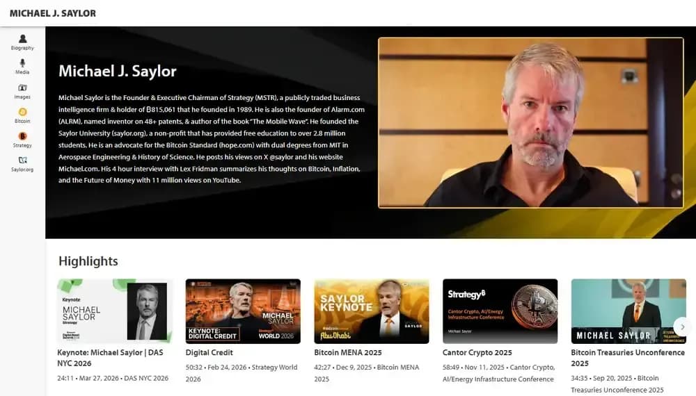 من هو Michael Saylor؟