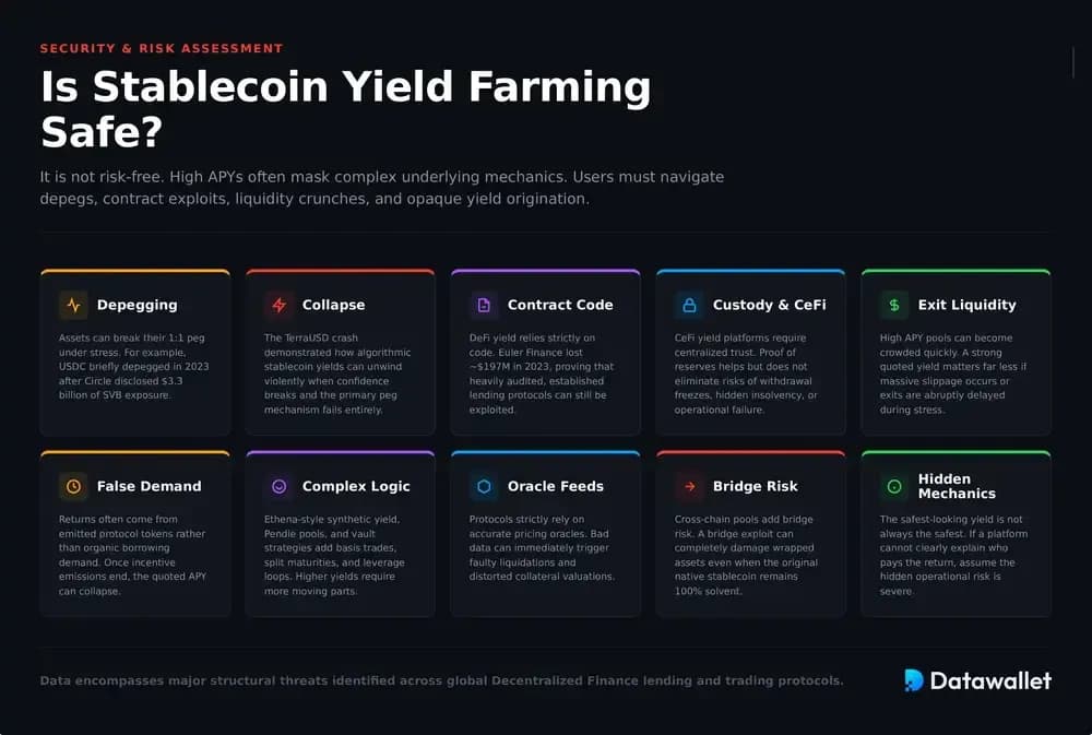 Yield » avec les stablecoins est-il sûr ?