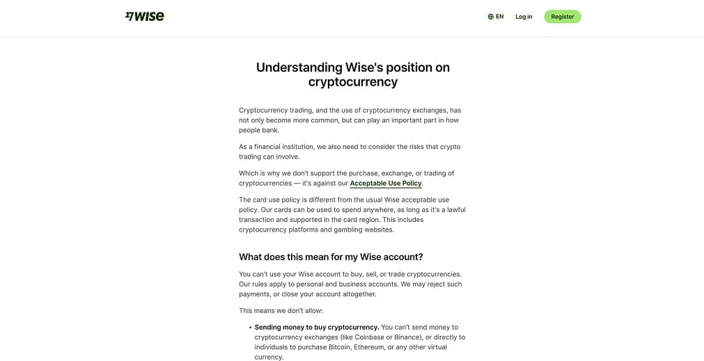 Can I Buy USDT with Wise?