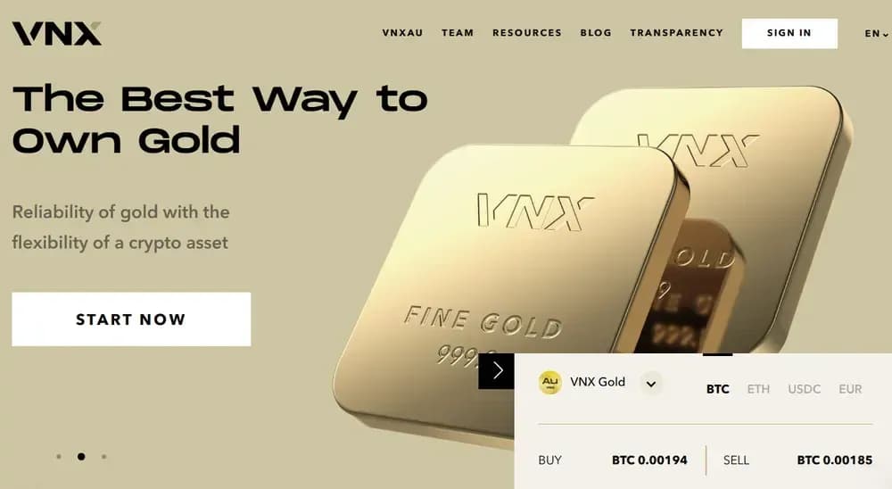 VNX Gold