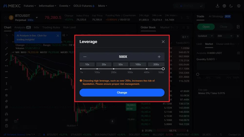 MEXC Leverage