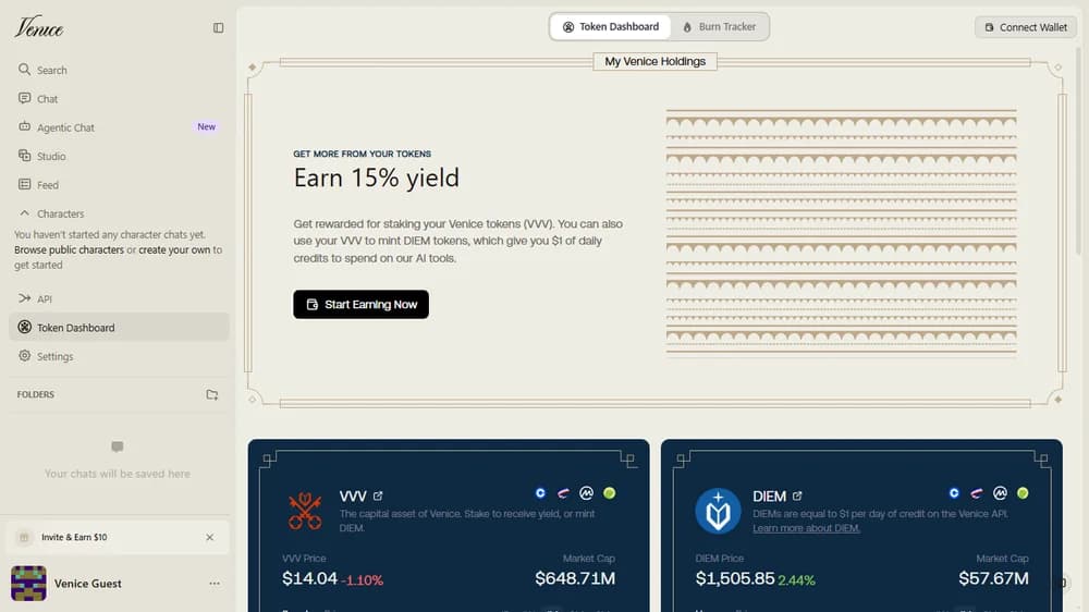 Venice VVV Token Utility
