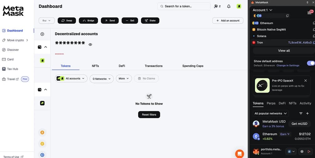 Как добавить TRC20 USDT в MetaMask