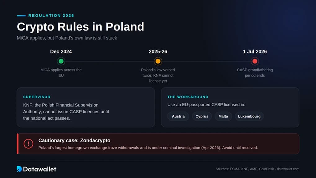 Krypto- und Bitcoin in Polen