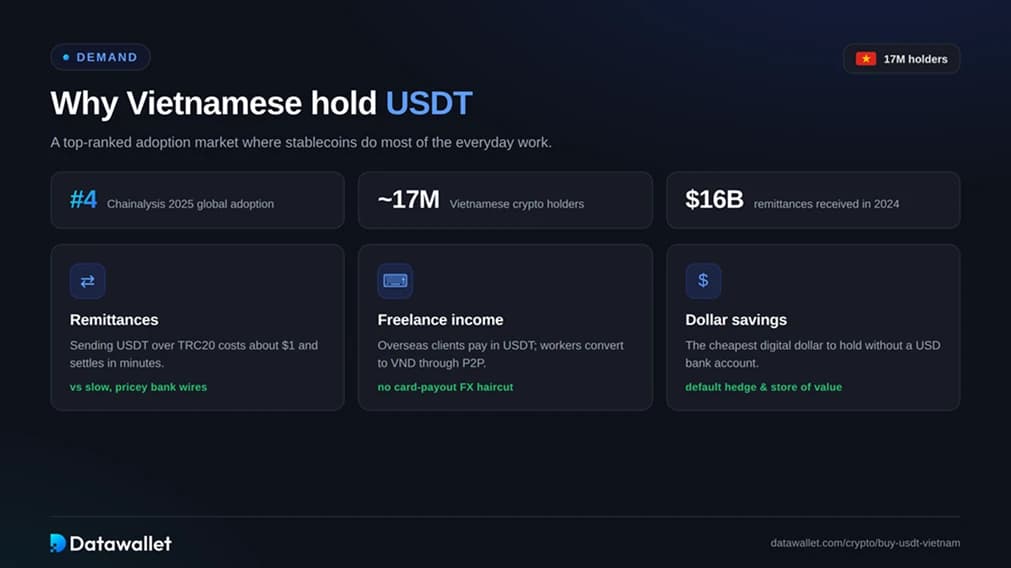 Why Vietnamese Hold USDT
