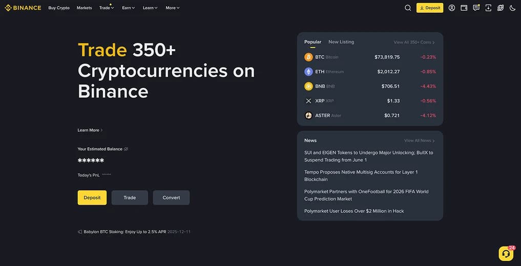 Binance Peru PEN