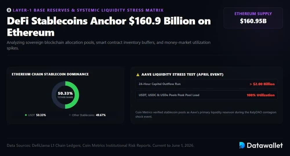 DeFi acumulan 160 900 millones de dólares en Ethereum