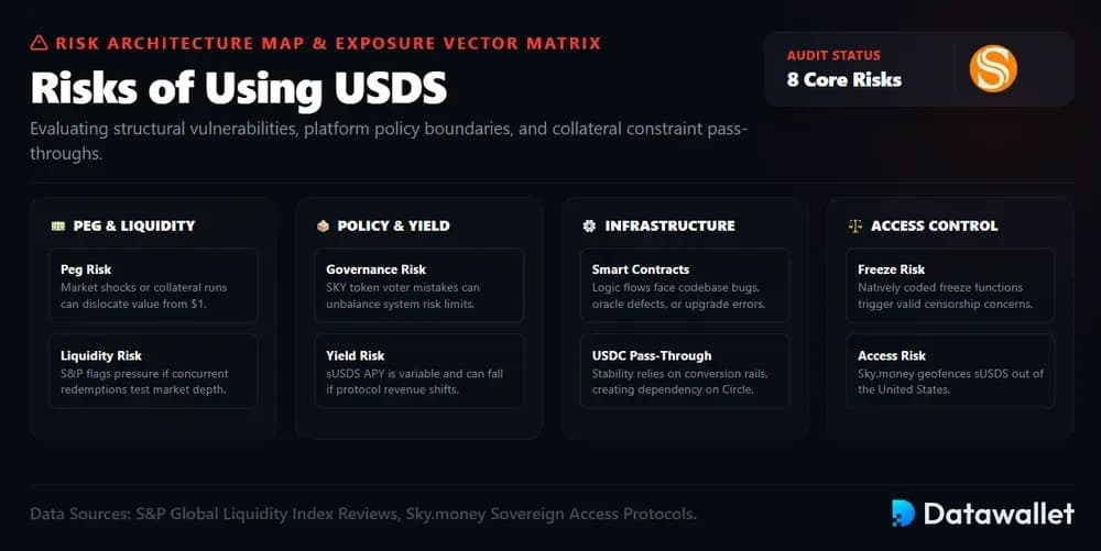 Risks of Using USDS