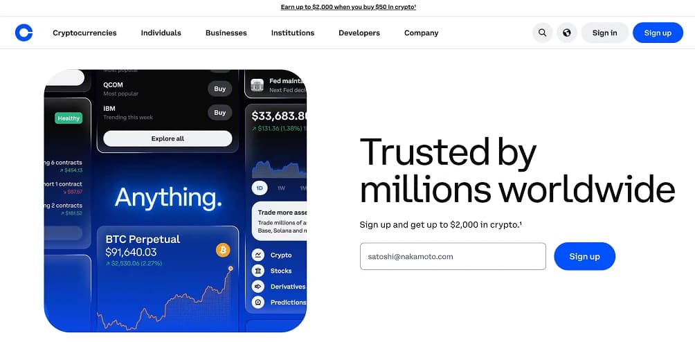 1. Coinbase