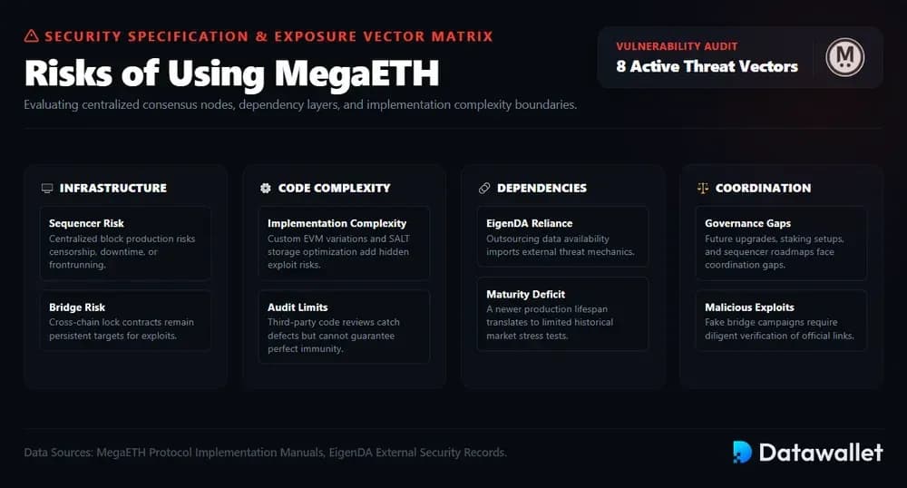 Riesgos del uso de MegaETH