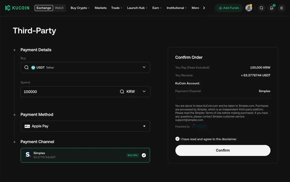 KuCoin.