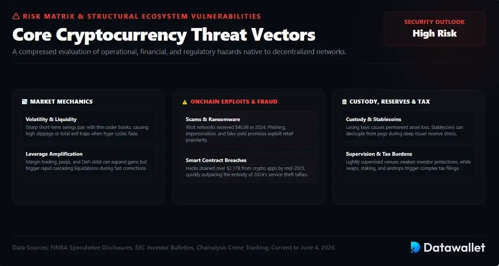 Core Cryptocurrency Threat Vectors