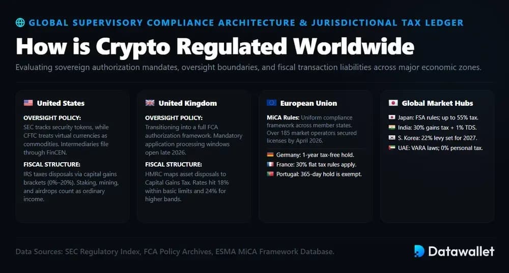 How is Crypto Regulated Worldwide