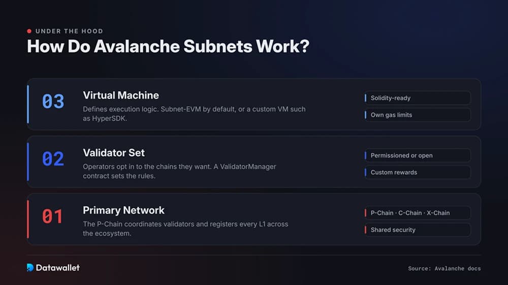 ¿Cómo funcionanSubnets Avalanche ?