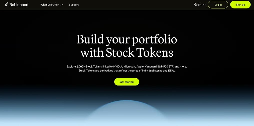 Robinhood Tokenized Stocks