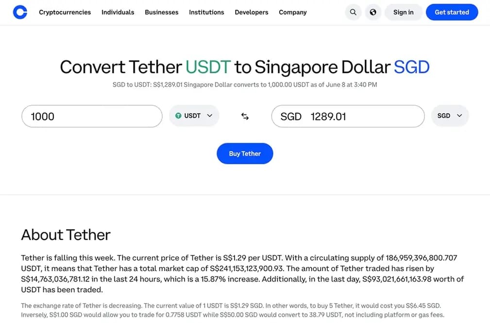 Coinbase.