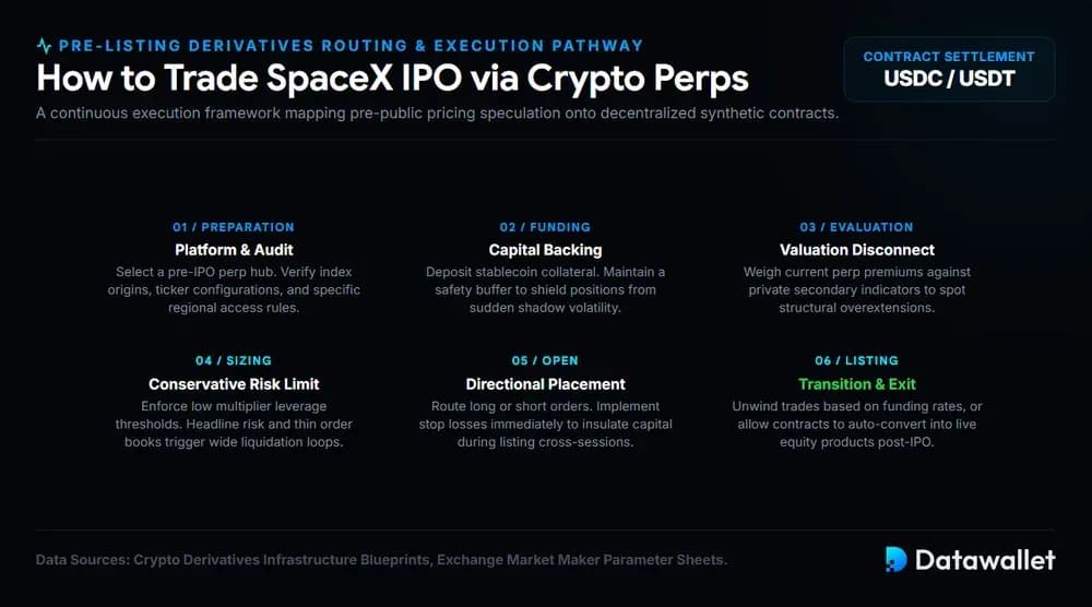 So handeln Sie IPO von SpaceX IPO Krypto Perps