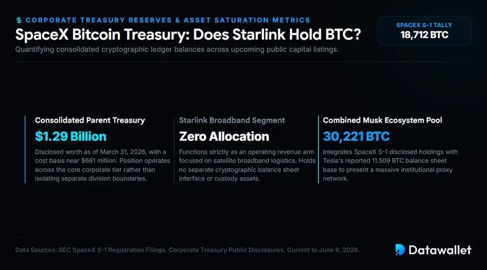 Bitcoin : Verfügt Starlink über BTC?