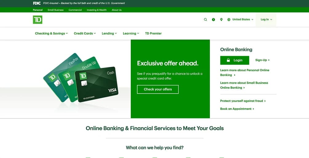 Über die TD Bank