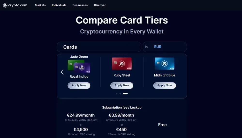 Carte Crypto Com