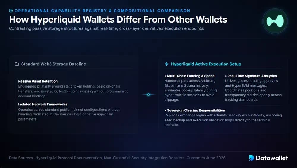 How Hyperliquid Wallets Differ From Other Wallets