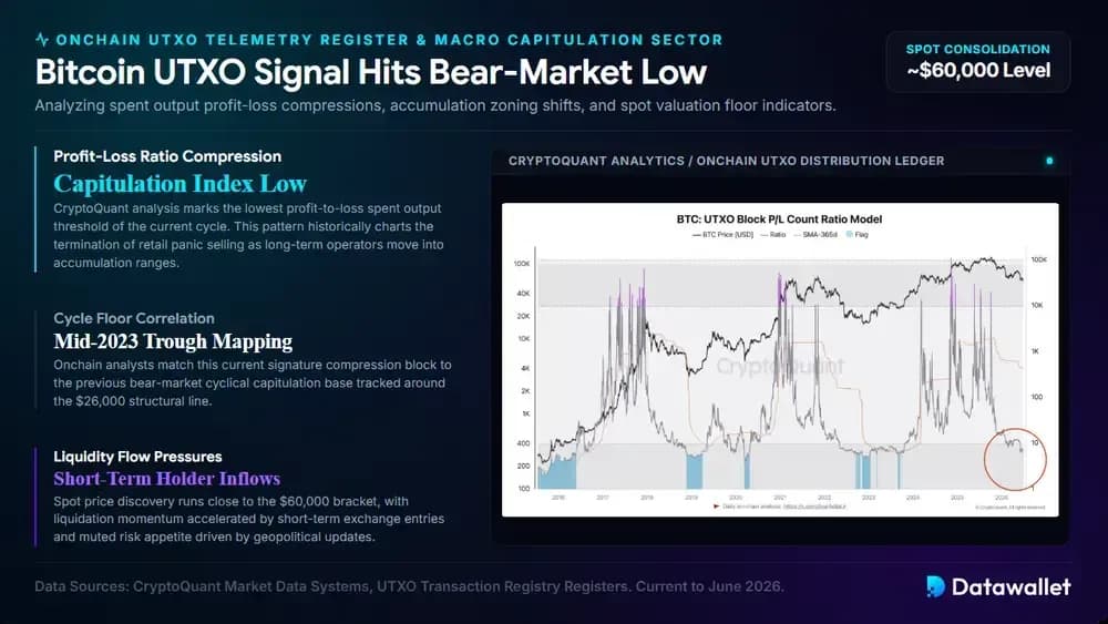 Bitcoin UTXO Signal Hits Bear-Market Low