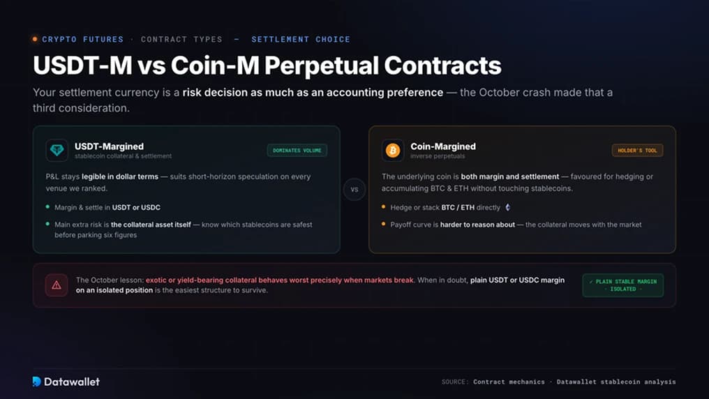 USDT-M vs Coin-M Perpetual Contracts