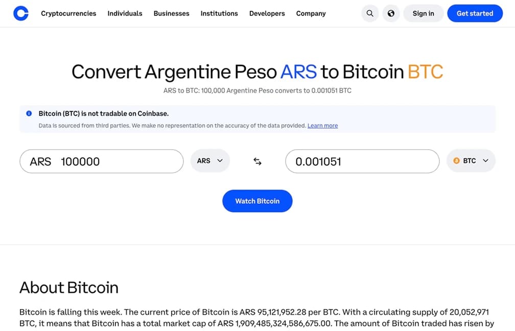Coinbase.
