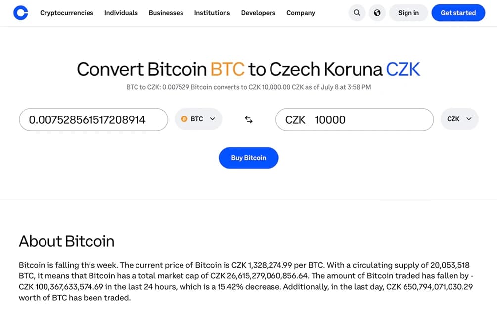 Coinbase.
