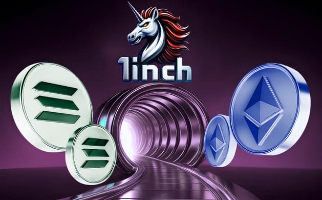 1inch Releases Solana-to-EVM Swaps Without Bridging
