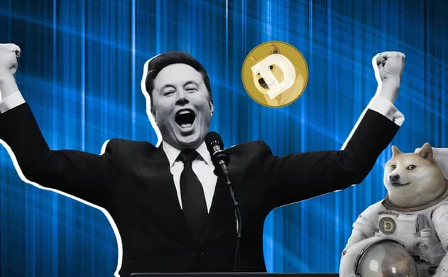 Dogecoin Logo Appears on Elon Musk's D.O.G.E. Website