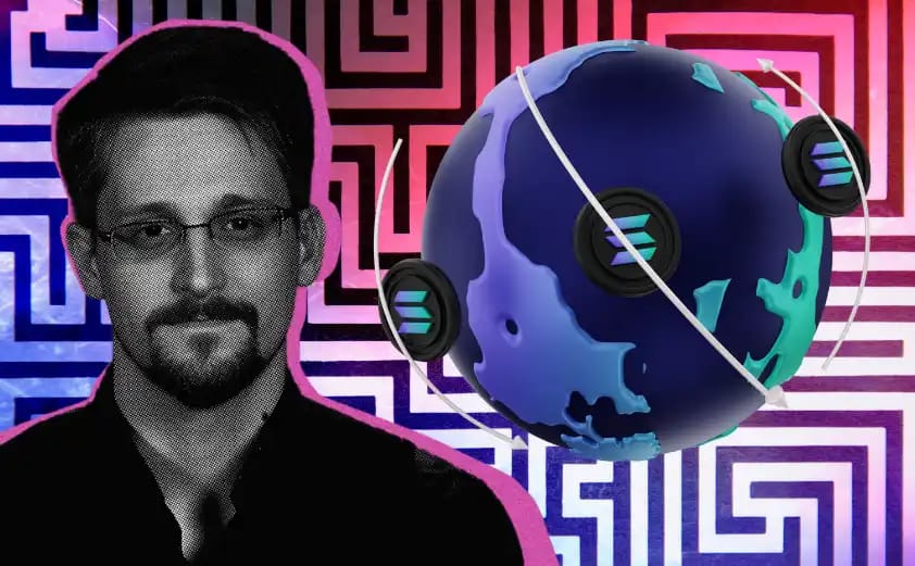Edward Snowden Attacks Solana’s Centralization