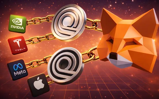 MetaMask Integrates 200+ Tokenized US Equities Via Ondo