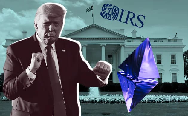 President Donald Trump Set to Repeal Biden's IRS DeFi Rule