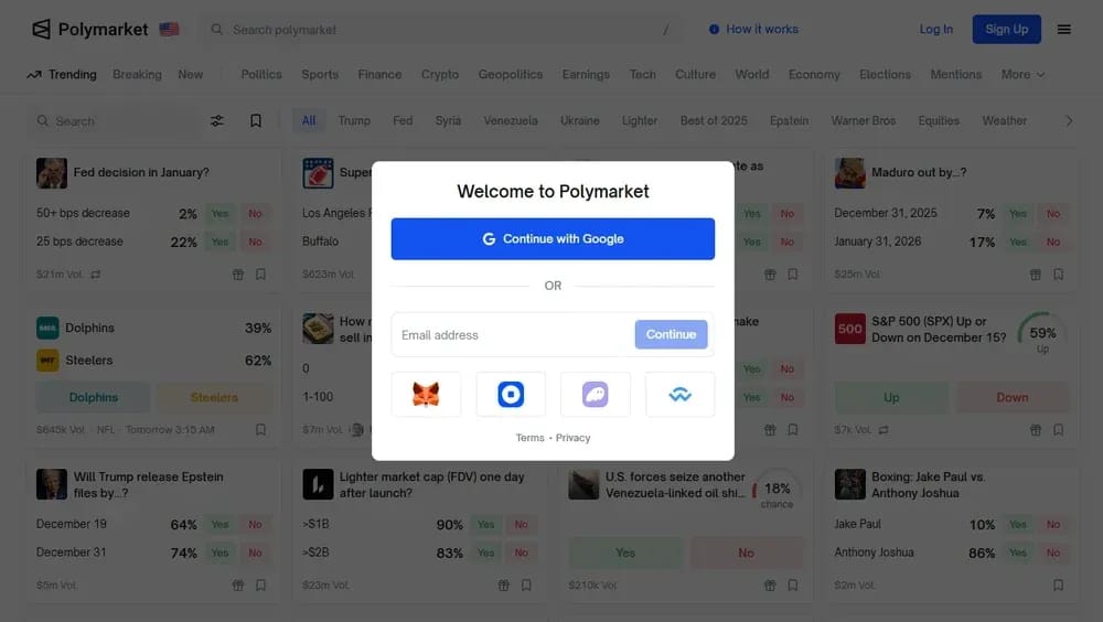如何在Polymarket上开始交易