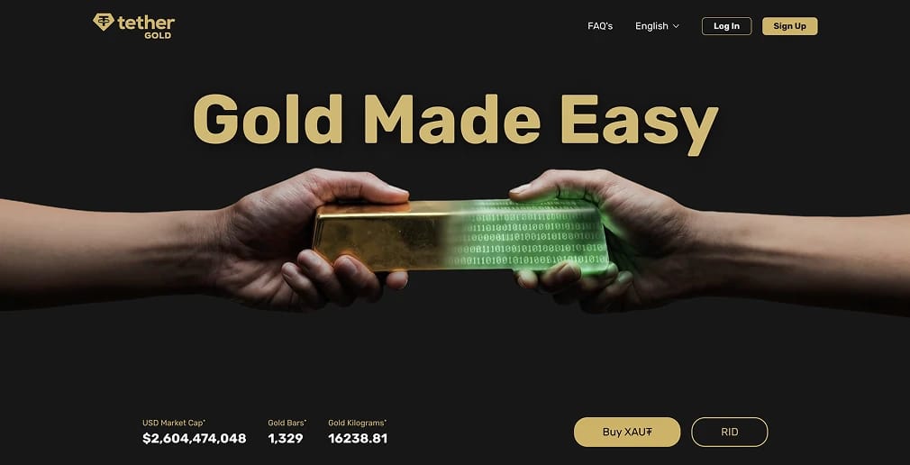Puis-je acheter de l'or avec USDT?