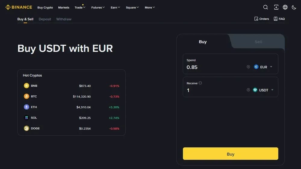Binance USDT