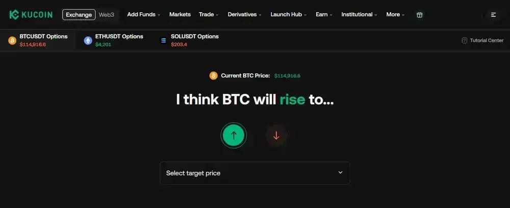 Options KuCoin