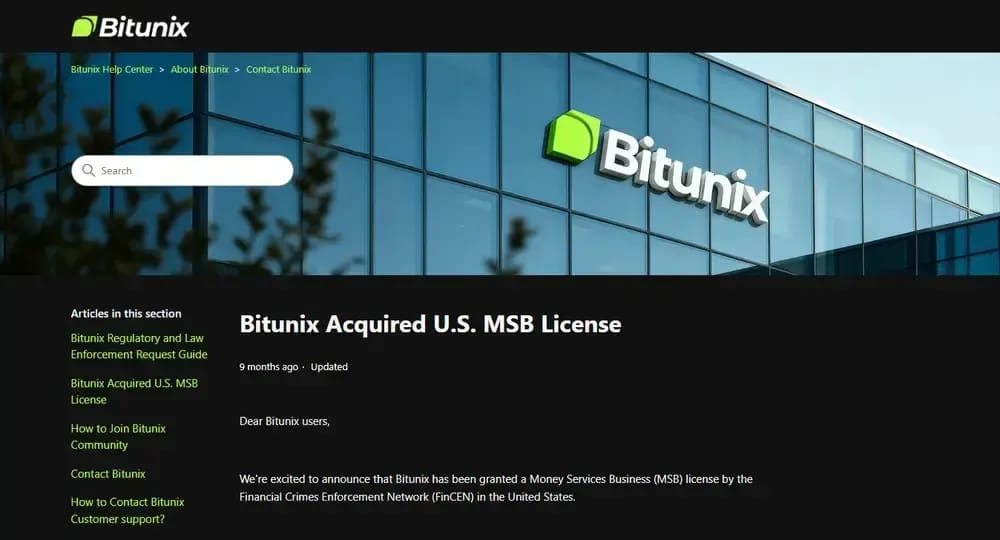 MSB Bitunix MSB