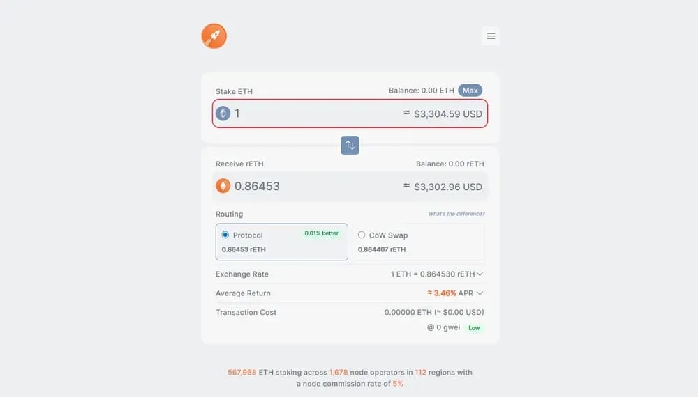 RocketPool: Liquid Staking