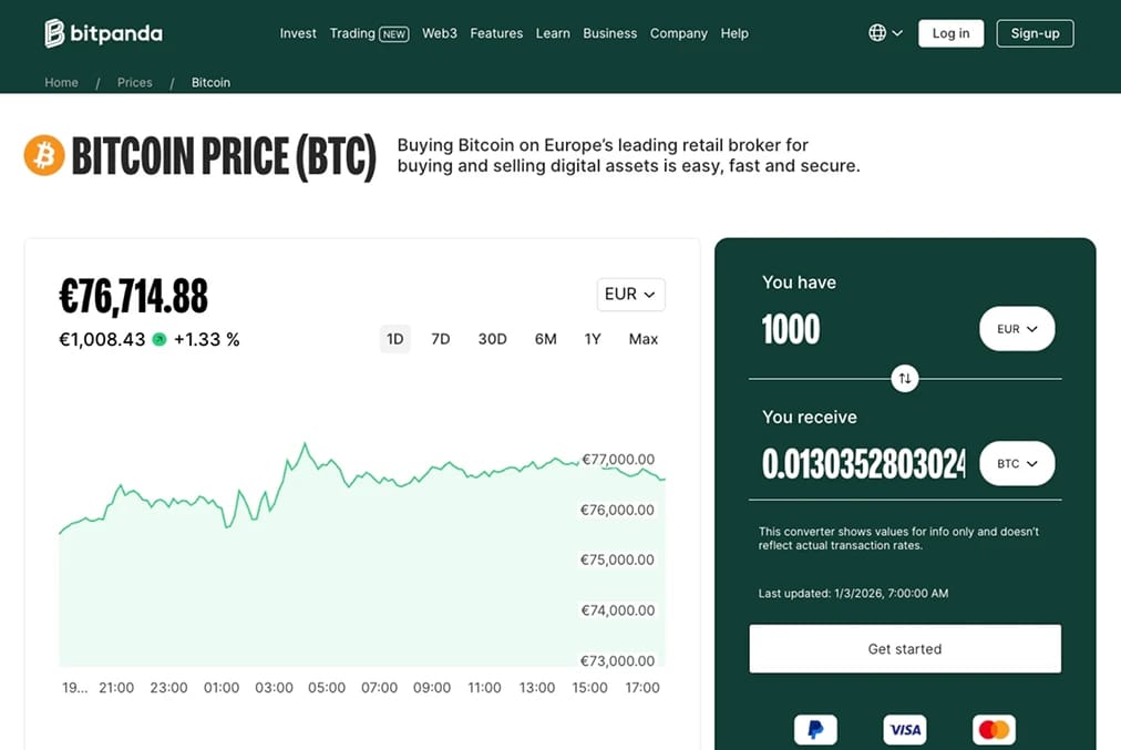 Bitpanda.