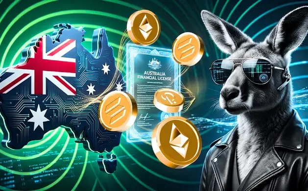 Australia exige licencias financieras para plataformas de cripto