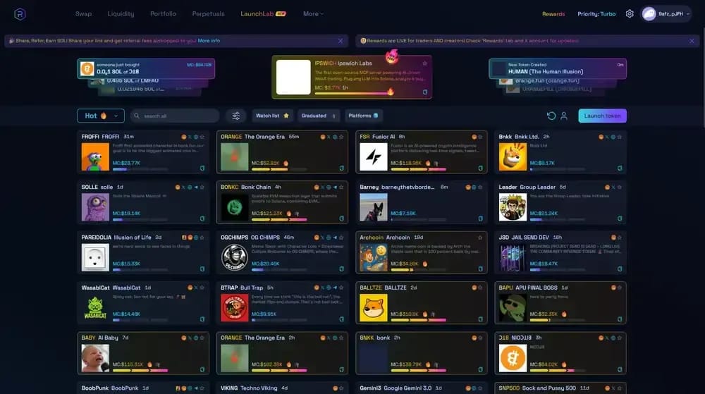 LaunchLab Raydium